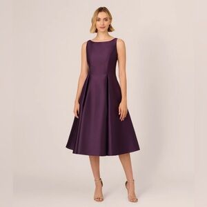 Adrianna Papell Fit & Flare Midi Dress